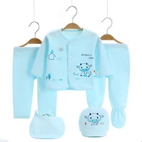 brand 5pcsset enfant newborn sets baby boys suits baby clothes cotton