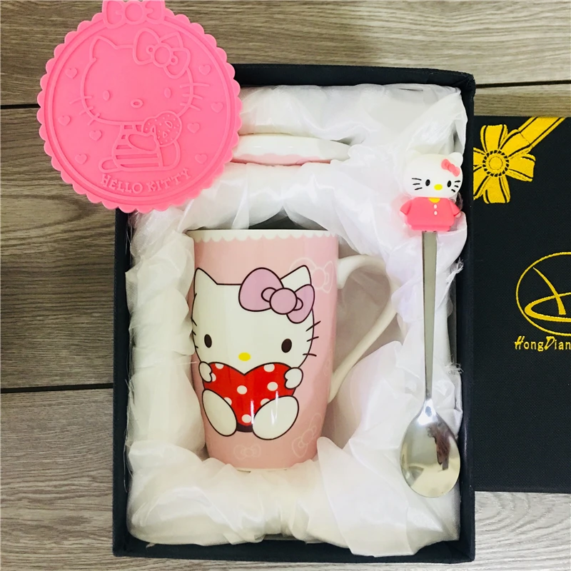 Творческий Кот из мультфильма керамическая кружка для воды чая кофе чашка молока