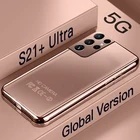 Новая версия смартфона Galay S21 +, ультратонкий, 7,3 дюймов, 6800 мАч, 24 Мп + 48 МП, 12 Гб + 512 ГБ, разблокированные мобильные телефоны