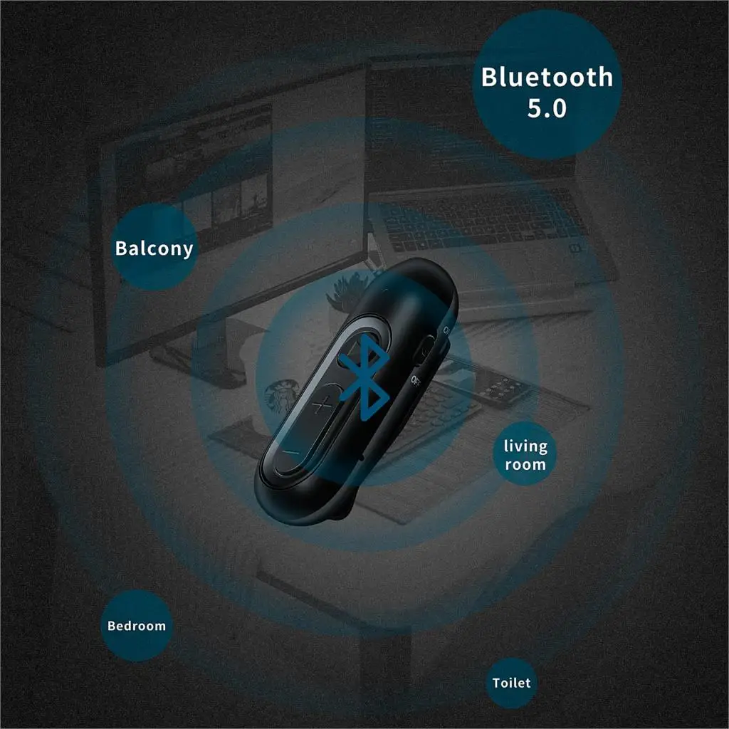 Bluetooth передатчик приемник беспроводной CSR адаптер aptX для наушников Громкая связь