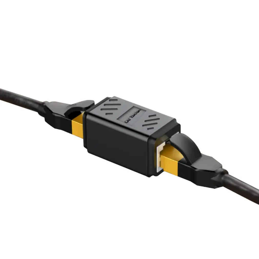 RJ45 разъем Cat7/6 Ethernet адаптер Сетевой удлинитель конвертер Кабель для кабель
