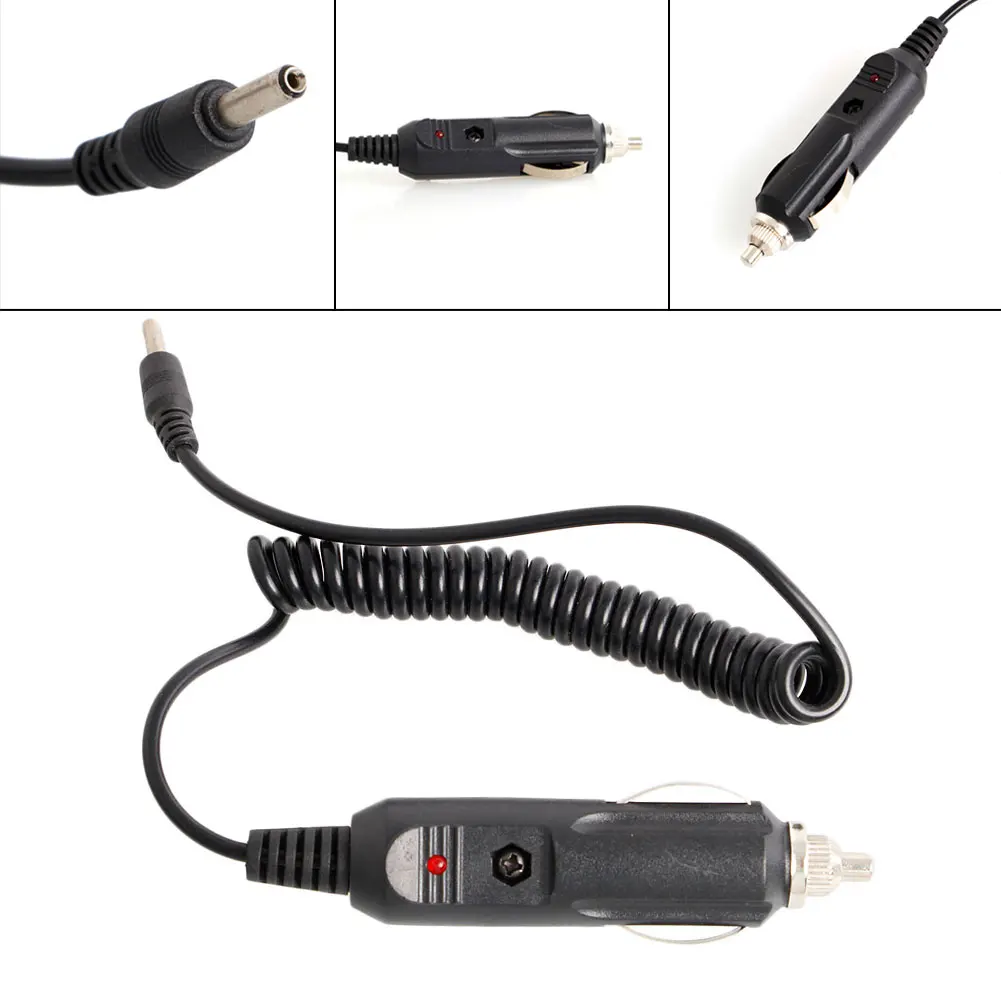 

2021 New 12V Car Charger DC Power Adapter Cigarette Lighter 1.5M Cable 3.5mm x 1.35mm