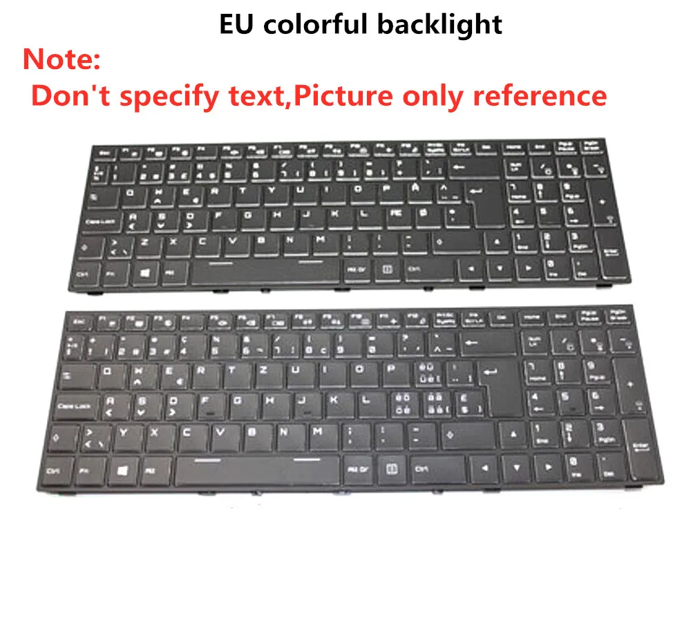 Новый ноутбук US/UK/EU RGB Красочная/клавиатура с подсветкой для Hasee Z7-SP7D1 SP7S1 SP7S2 PRO SP5D1 G7