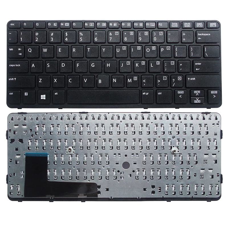 Новая клавиатура для ноутбука HP EliteBook 820 G1 820 G2 720 G1 720 G2 725 G2 G2 G2 без точки, без подсветки - изображение