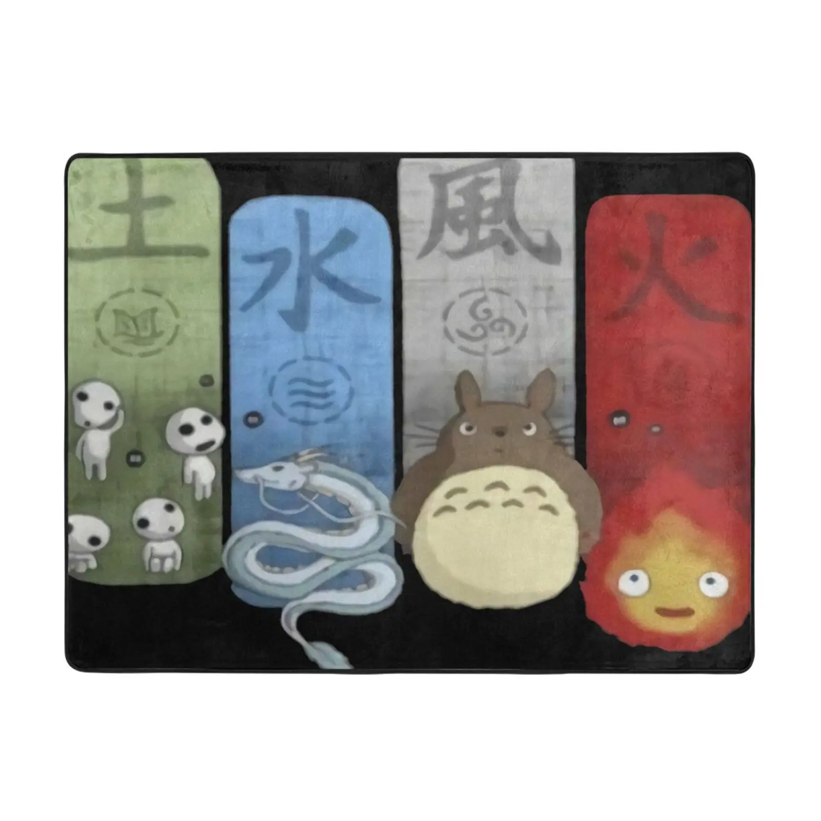 Новинка коврик для ванной в стиле аниме Studio ghiсот Totoro дверной крутой Придверный