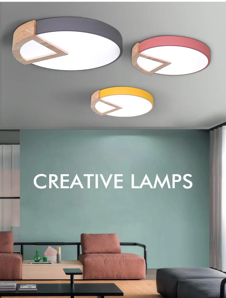 Современная Минималистичная модная ультратонкая круглая рамка в скандинавском