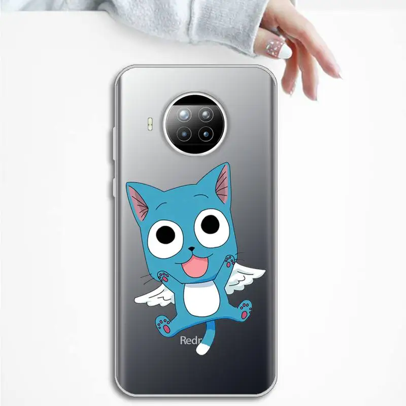 

FAIRY TAIL Phone Case Transparent Clear for Xiaomi Redmi note 10 t 8 9 pro lite 11