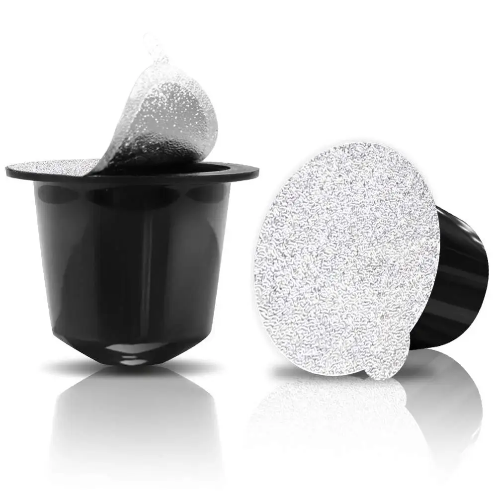 Nespresso капсулы Стикеры Фольга крышки для заправки Кофе самоклеющиеся Бумага