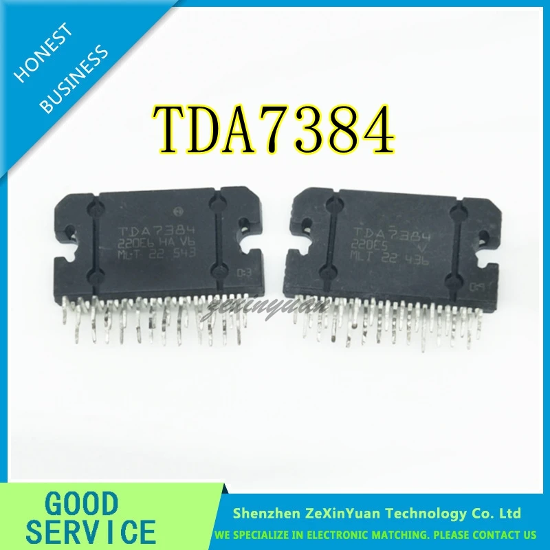 2 шт./лот автомобильный аудио усилитель TDA7384 TDA7384A 7384 ZIP25 оригинальный чип|chip|chip