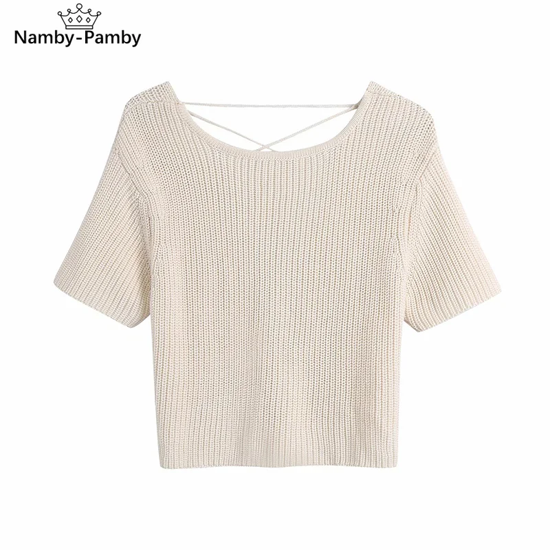 

Женский винтажный укороченный жилет, модный Свободный укороченный жилет с перекрестными шнурками, с круглым вырезом, без рукавов, лето 2021