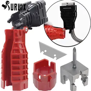 18 in 1 multifunctional plumbers wrench sink faucet basin wrenchs for tight spaces under sink kitchen bathroom toilet bowl free global shipping
