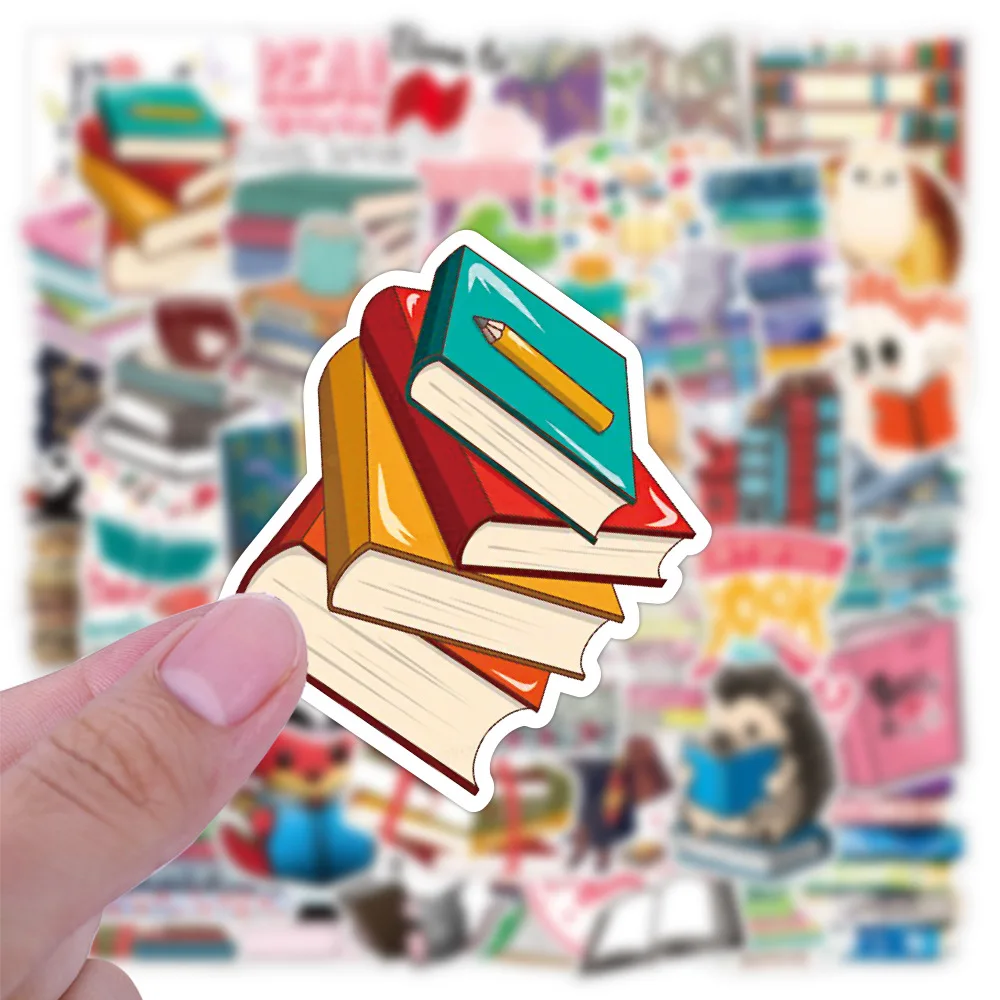 10/50PCS/SET I Love Reading Vinyl Decal Stickers Premium Waterproof Die Cut Matte Sticker Best Friend Gifts | Игрушки и хобби