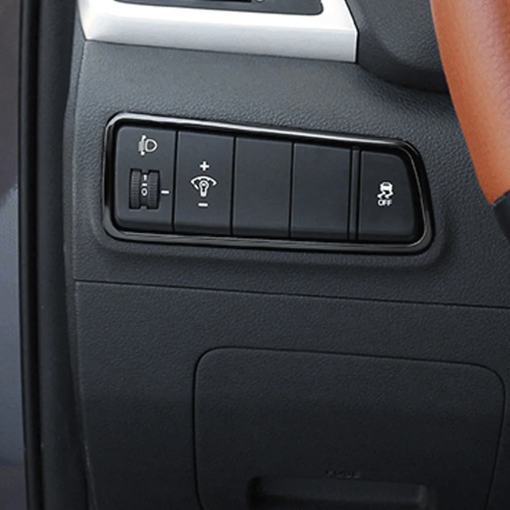 Автомобильный выключатель фар декоративный с блестками Кнопка регулировки фары