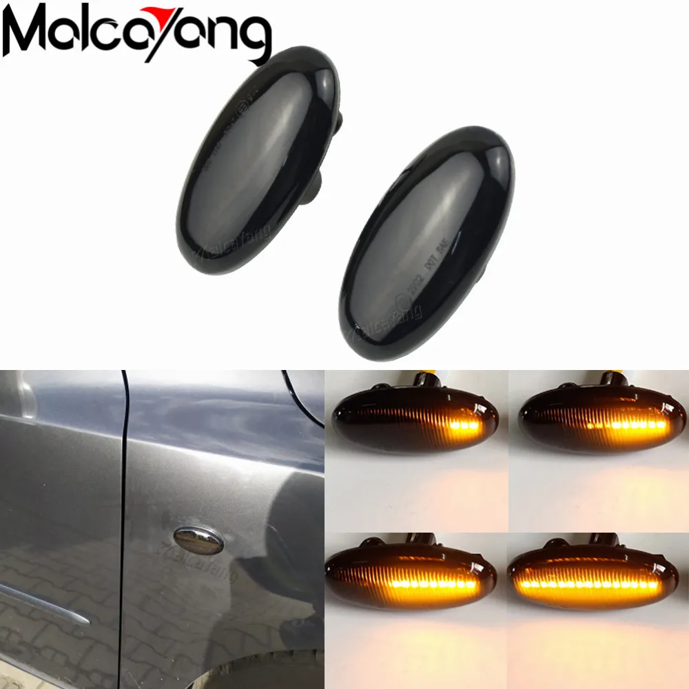 Светодиодный Боковой габаритный светильник с поворотным сигналом для MAZDA 2 3 5 6 BT 50