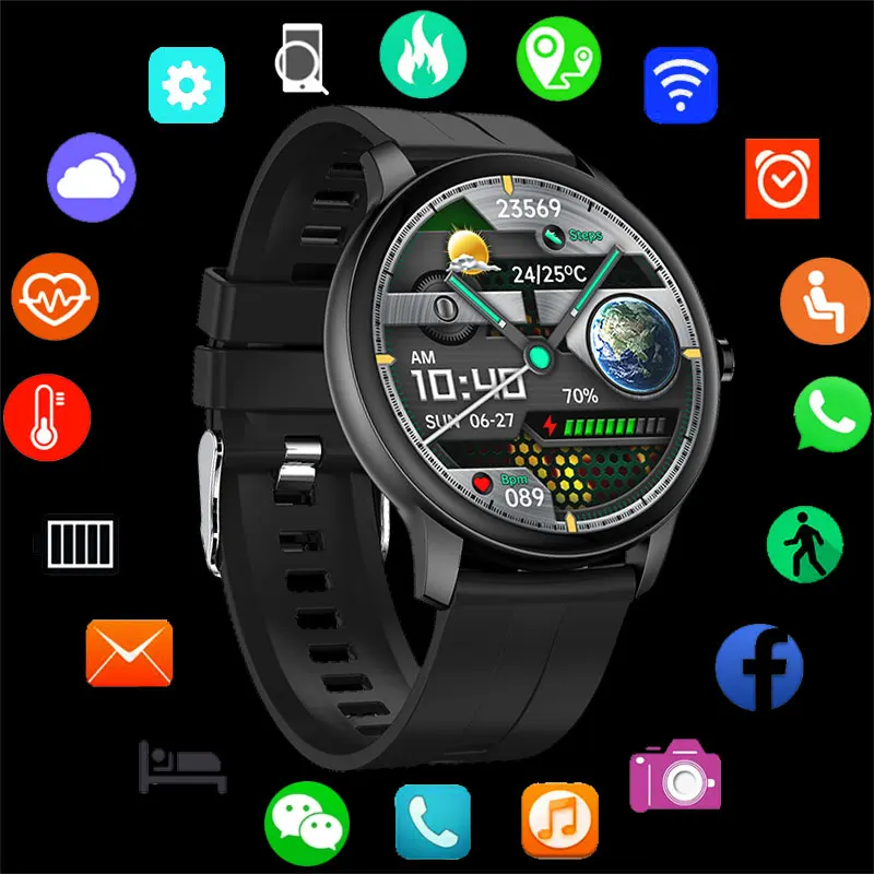 

Dial Call Digital Watch Men Women Sport Watches Electronic LED Male Wrist Watch For Men Women Clock Full Touch Wristwatch Z2