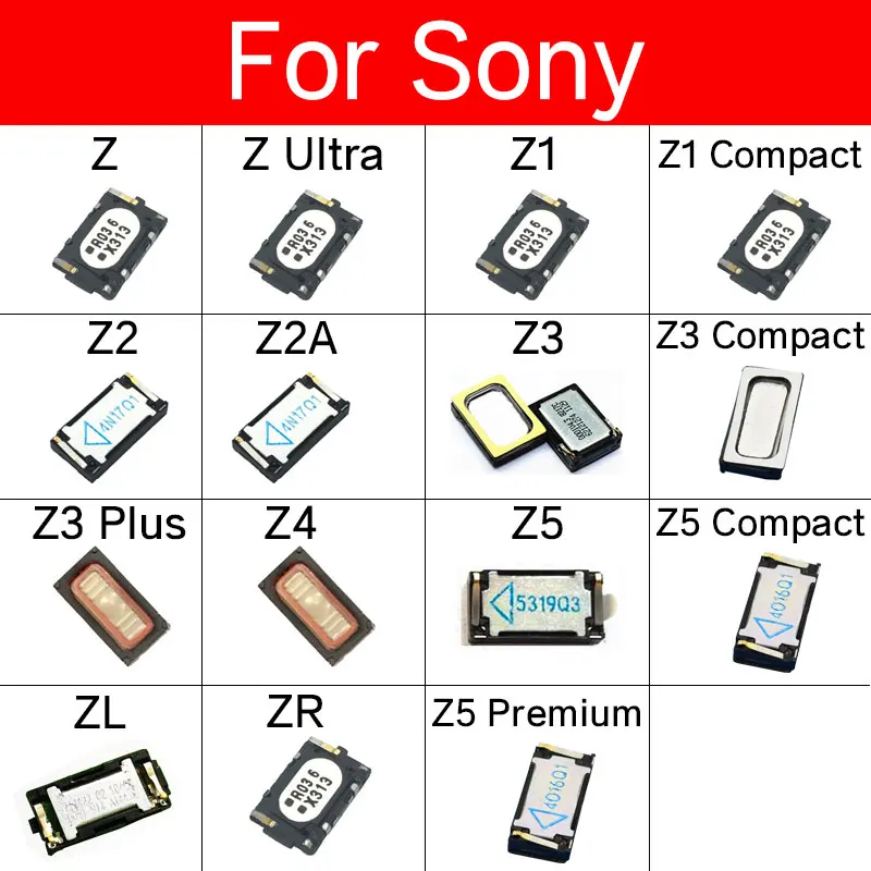 Наушники для Sony Xperia Z Z1 Z2 Z2A Z3 Z4 Z5 ZL ZR Ultra Compact Plus Premium L36H XL39H L39H L35H C6502|earpiece speaker|ear