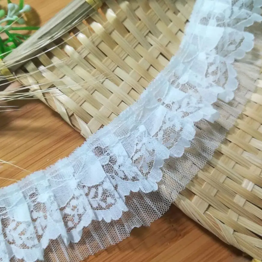 1 м вышивка цветок кружева ткань гипюровые ленты 5 см шитье белые отделка для