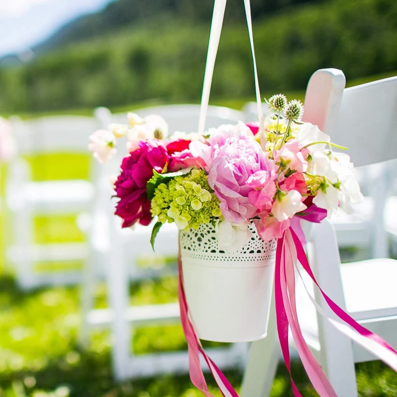 Набор для украшения цветов своими руками зеленый круглый мокрый цветочный