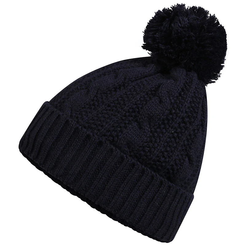 100% мериносовая шерсть мягкий трикотаж детская зимняя шапка черного цвета одежда