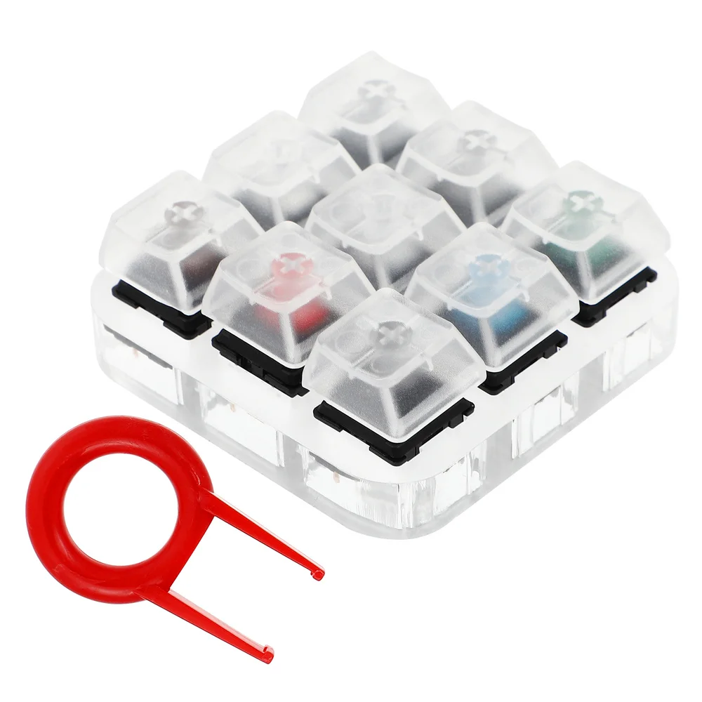 

Professional Acrylic Base 9-Key Switch Testing Tool Mechanical Keyboards Tester