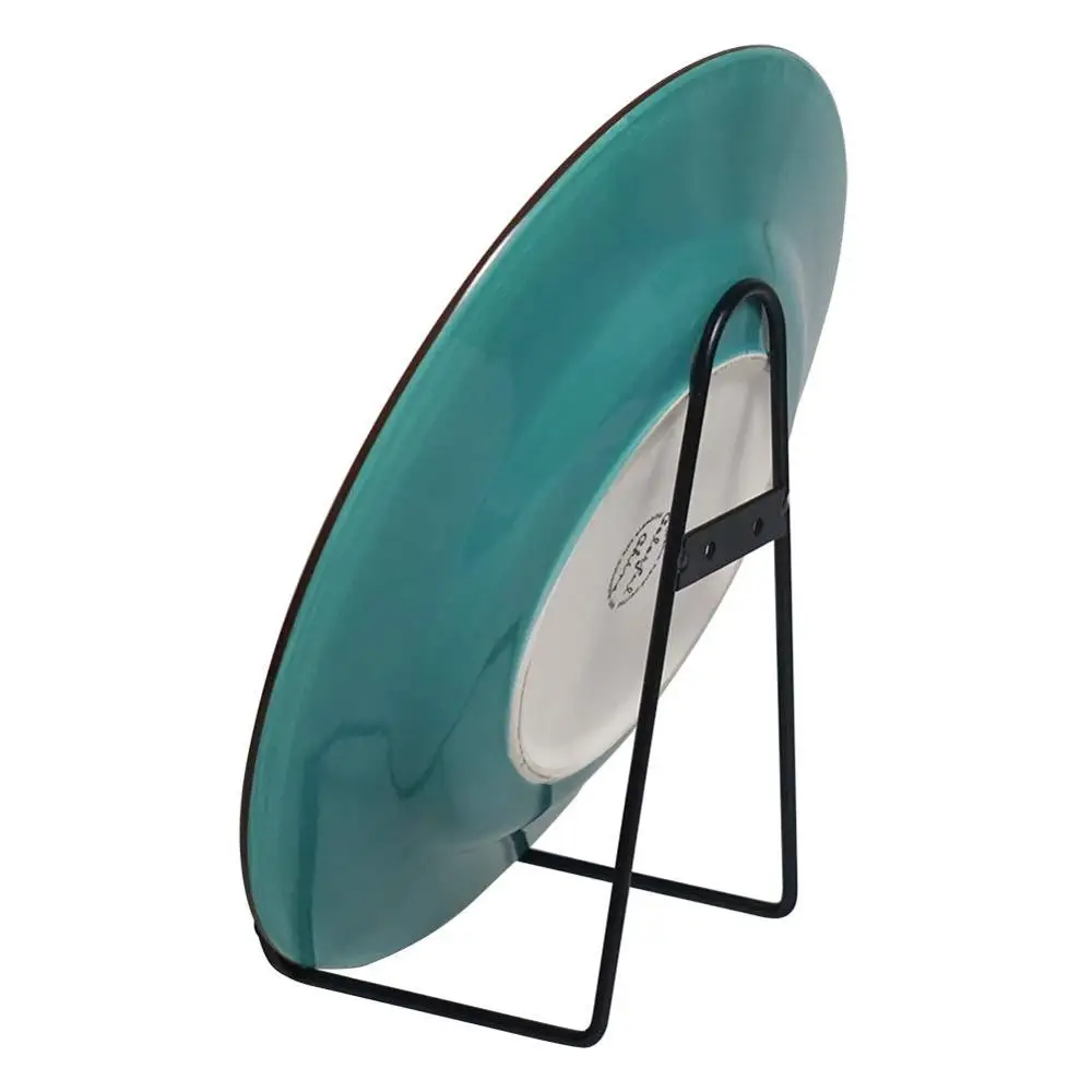 Черная металлическая настенная подставка для дисплея вертикальная пластин