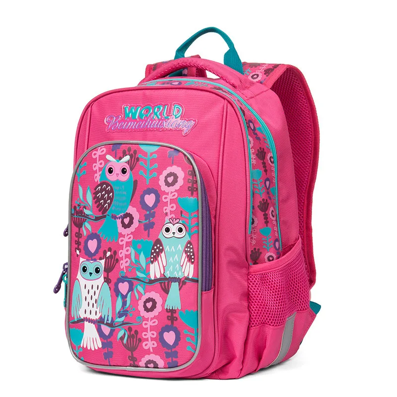 

Kids Primary School Bags for Children School Backpack Cartoon Floral Waterproof Orthopedic Backpacks for Girl Kids Bag Grade 1-4