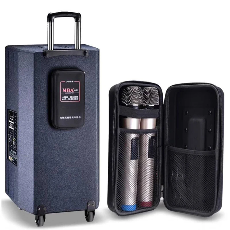 

MBA wooden Professional 12 inch stage active speaker outdoor sound system speaker blue-tooth portable wireless speaker