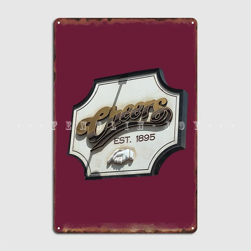 

Cheers Sign Poster Metal Plaque Pub Wall Decor Club Bar Design Tin Sign Posters