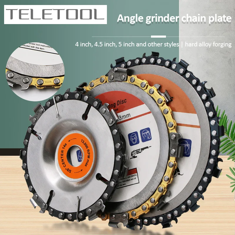 

Диск цепной диаметром 4/4, 5/5 дюйма для работ по дереву