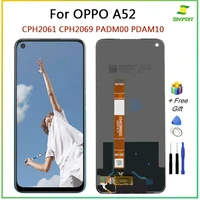 100 test 6 5 for oppo a52 lcd display touch screen for oppo a52 cph2061 cph2069 padm00 pdam10 lcd display replacement parts