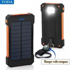 Внешний аккумулятор на солнечной батарее с 2 USB-портами, 50000 мАч