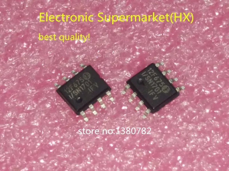

Free Shipping 20pcs/lots PIC12F675-I/SN PIC12F675 SOP-8 New original IC In stock!