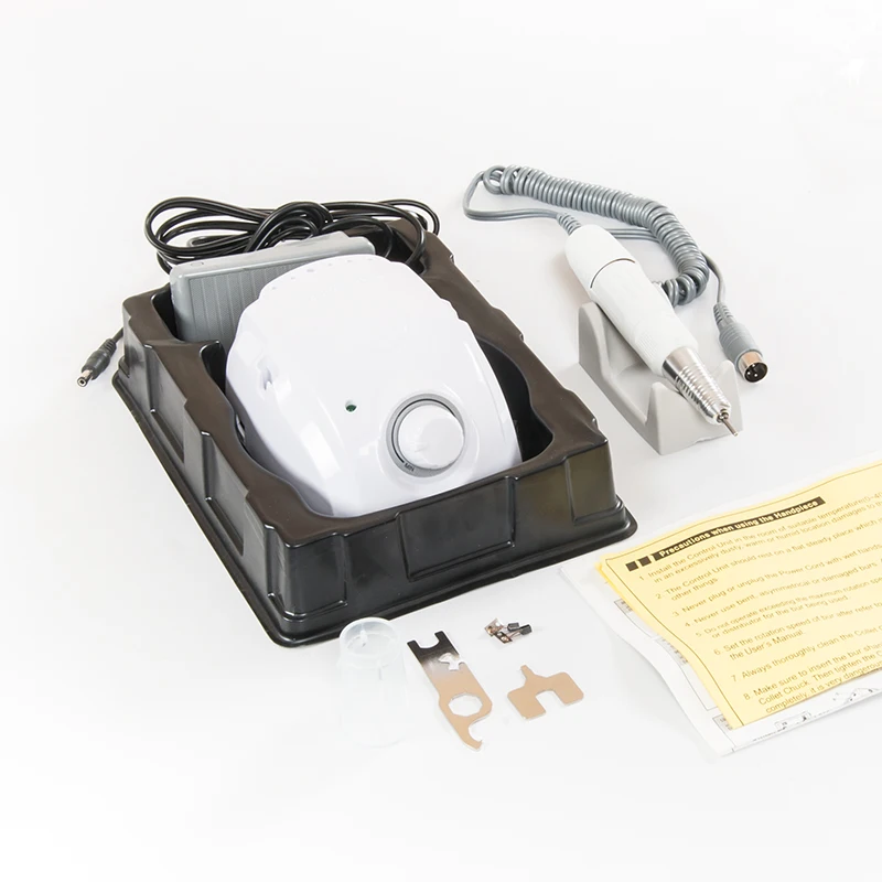 Профессиональная электрическая дрель для ногтей микро-мотор + SDE-H20N набор