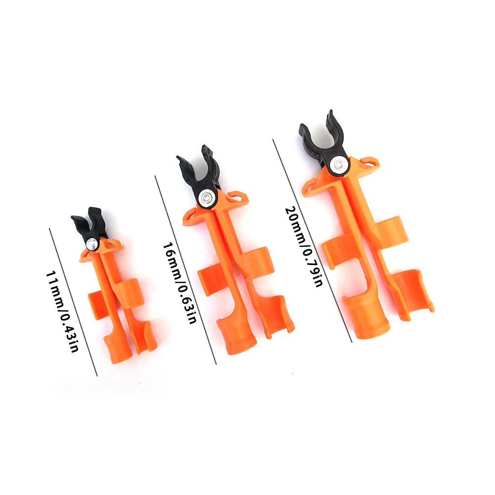 

Garden Clips Plant Stake Support Joiner Clip for Sticks Climbing Plants Pea Frame Trellis 3PCS Tomato Vegetable Vine Clamp