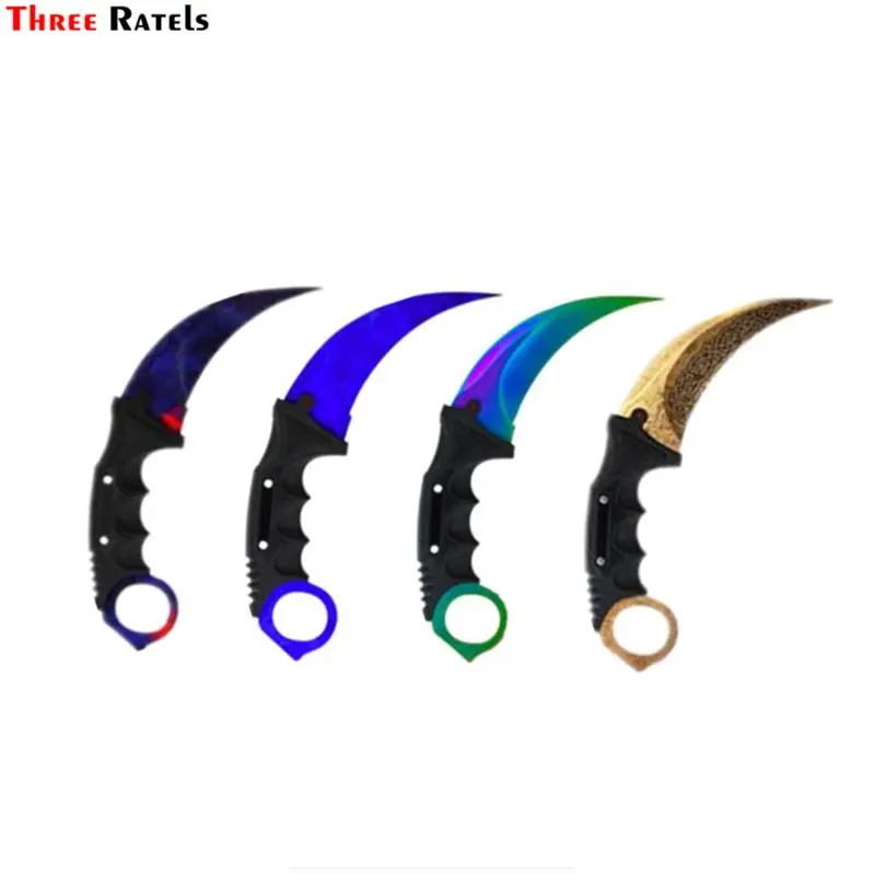 

Three Ratels FC521 for CS GO Knife Personality Car Stickers and Decal Waterproof Laptop Motorcycle JDM Car Assessoires