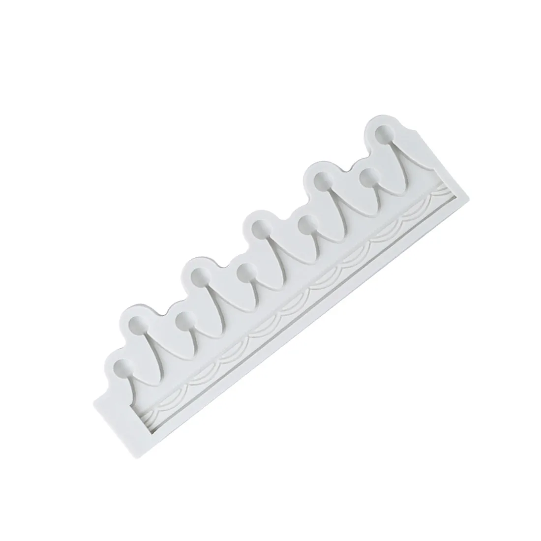 3D Силиконовая большая корона помадной формы шоколада выпечки сахарной Глины