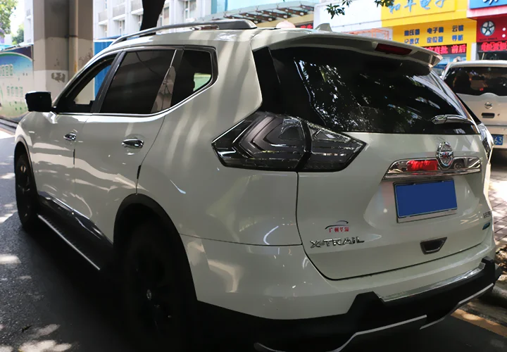 Vland автомобильные аксессуары для Nissan X-trail задние фонари- полный светодиодный задний фонарь DRL сигнал тормоза заднего хода
