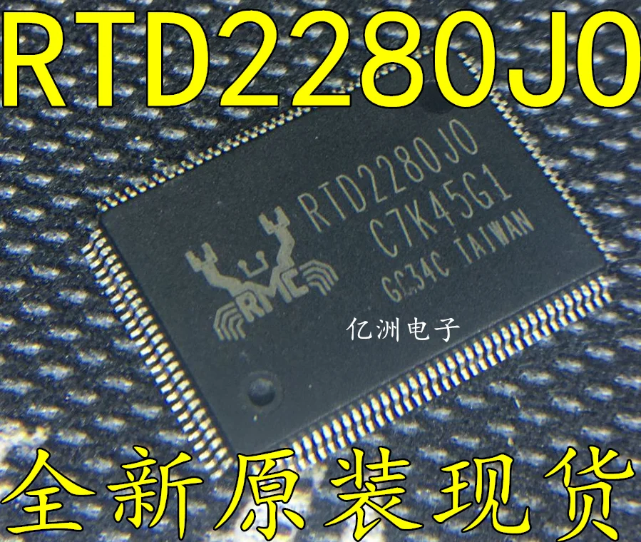 100% новый и оригинальный RTD2280JO RTD2280J0 QFP 6 5 в наличии|Запасные части| |