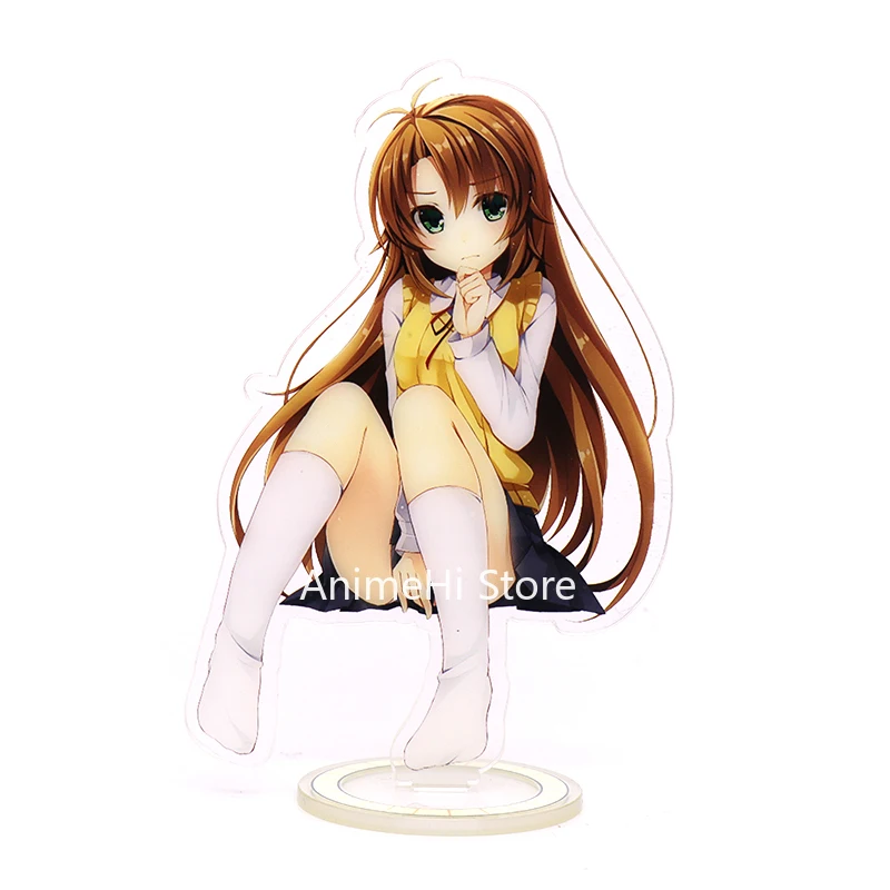 

Non Non Biyori Action Figure Cosplay Anime Toys Miyauchi Renge Koshigaya Komari Acrylic Figures Model Dolls 15cm