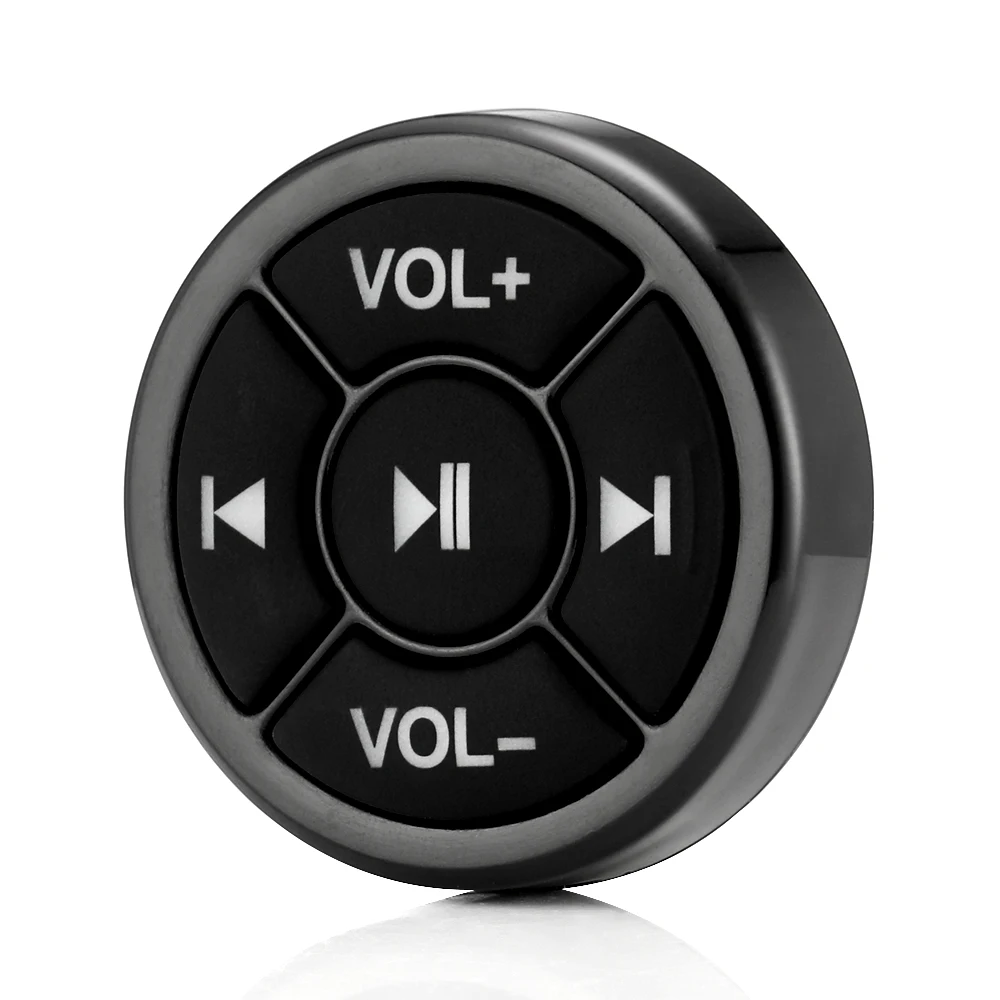 

Wireless Bluetooth Media Steering Wheel Remote Control mp3 Music Play for Android IOS Smartphone Control Car Kit Styling