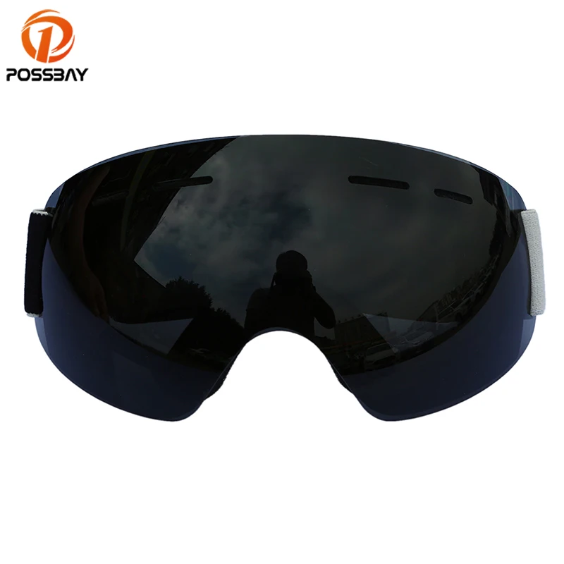 POSSBAY Motorcycle Goggles Glasses Colorful Vintage Motocross Eyewear Dual-layer Snowboard Snowmobile Skiing Cafe Racer | Автомобили и