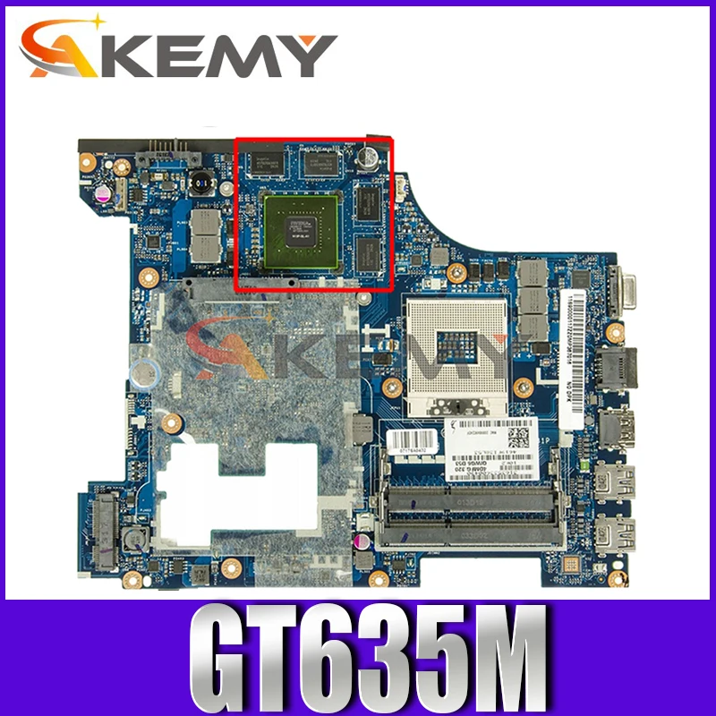 

Laptop motherboard For LENOVO G580 GT635M HM76 15' Inch Mainboard QIWG5 G6 G9 LA-7981P 90001747 SLJ8E N13P-GLR-A1