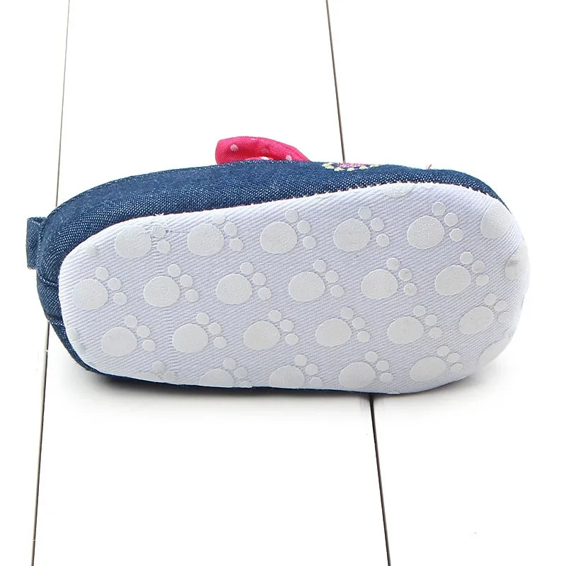 0-12 м обувь принцессы для новорождённых младенцев и девочек малышей с мягкой