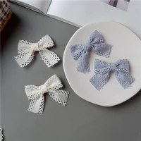 new summer large lace bow hair band simple headwear for girls and women hair accessories