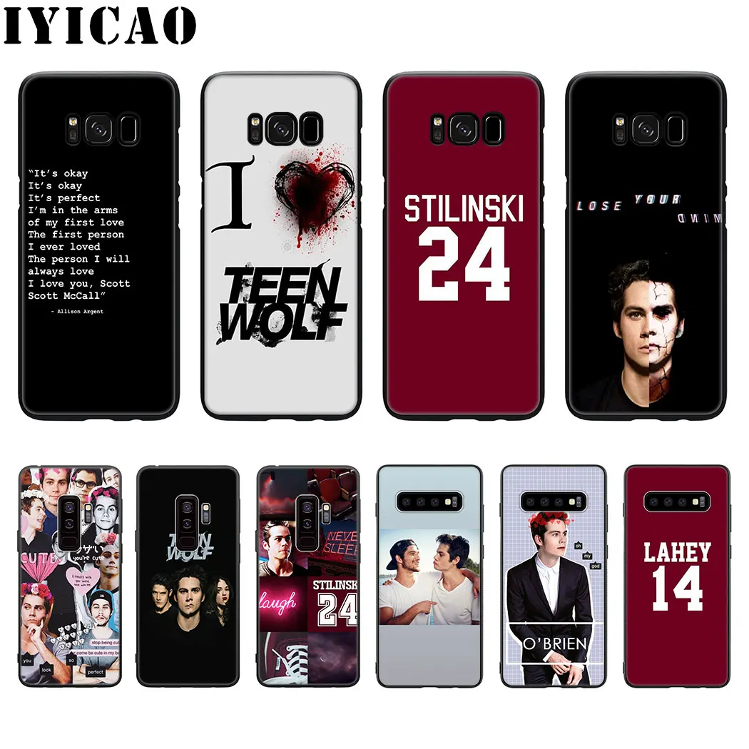 Мягкий силиконовый чехол TEEN WOLF для Samsung Galaxy S20 S10 S9 S8 Lite Plus Ultra S10E S6 S7 Edge