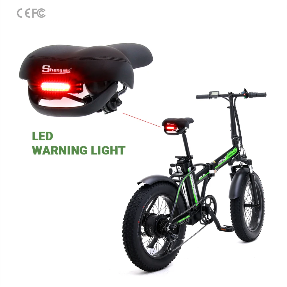 Электрический велосипед 20 дюймов Электрический Снежный велосипед e-bike 500 Вт высокоскоростной мотор e велосипед складной портативный Электрический велосипед