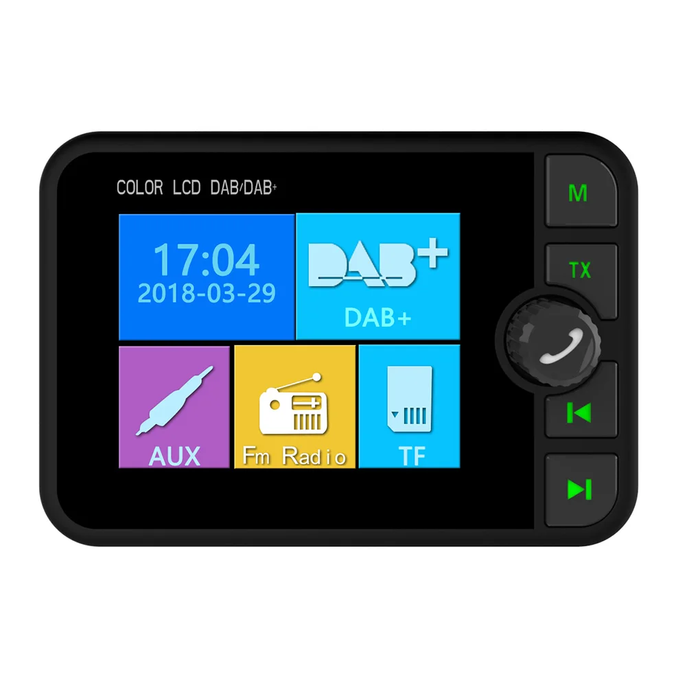 DAB адаптер цифровой потоковой музыки широкий обзор модное автомобильное радио
