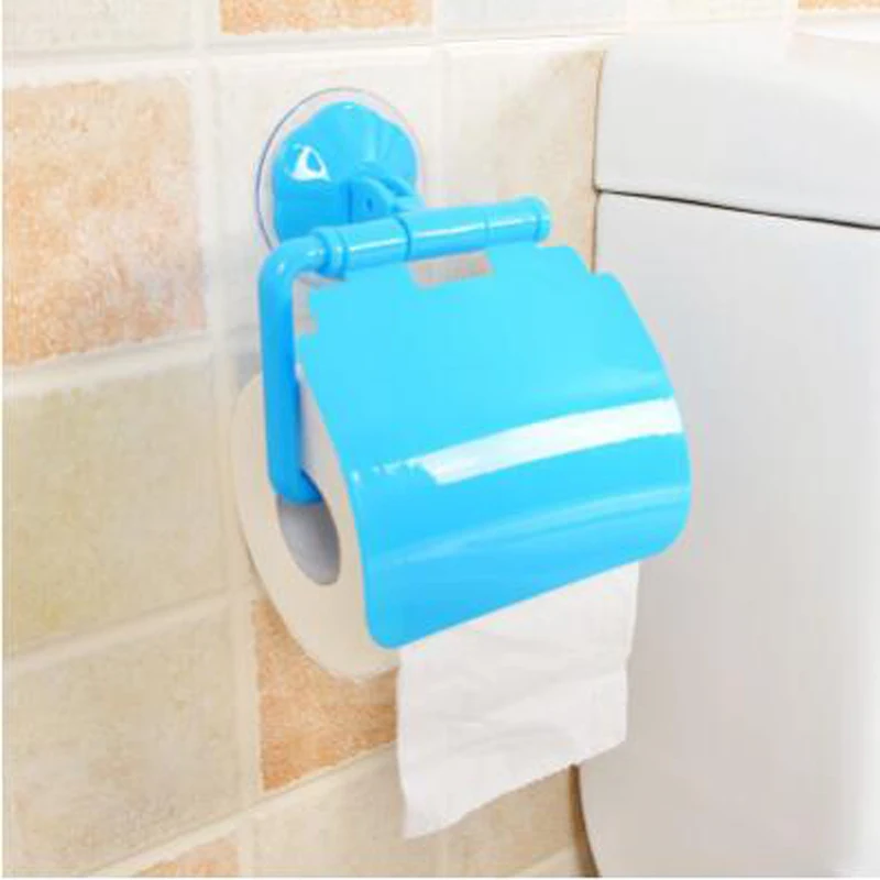 Настенный держатель для туалетной бумаги с присоской | Дом и сад