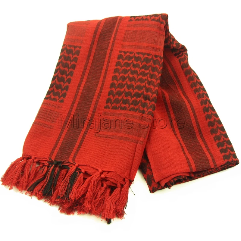 7 цветов мусульманские шарфы Shemagh армейский военный тактический шарф в арабском