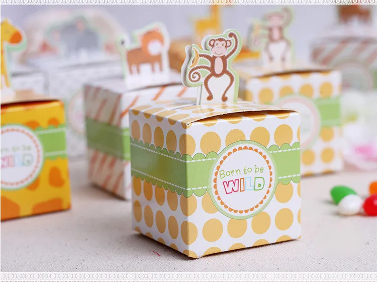 1pcs gift box2 Для вечеринки в стиле сафари детские вечерние одноразовые наборы посуды для вечеринки в стиле джунглей на день рождения вечерние принадлежности для мальчиков на день рождения - Цвет: 1pcs gift box2